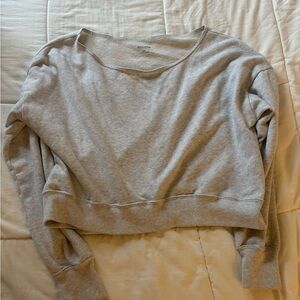 Hollister off the shoulder sweatshirt